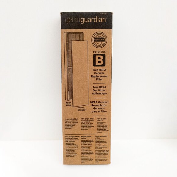 GermGuardian Filter Size B True HEPA Genuine Replacement Filter NIB Air Purifier - Picture 1 of 2